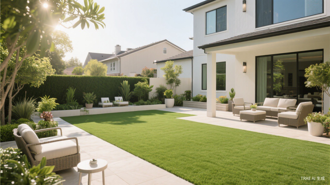 Four-Color Landscape Grass